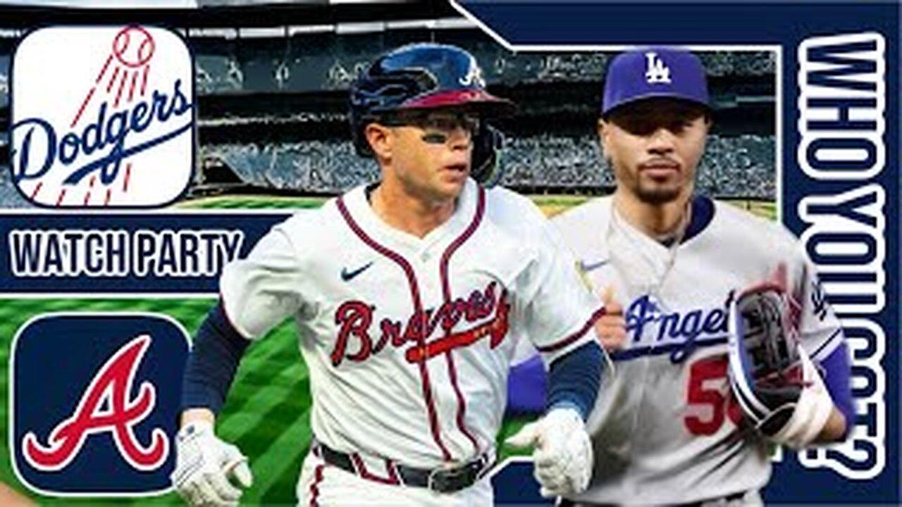 LA Dodgers vs Atlanta Braves | Live Play by Play | 3D Simulation Watch Party | MLB 5-4-2025 Game βΎπ₯