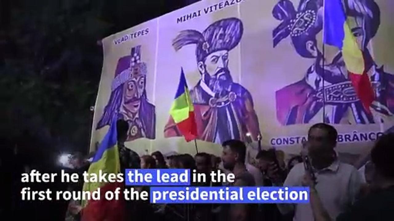 Far right tops Romania's presidential rerun, to face pro-EU candidate in run-off