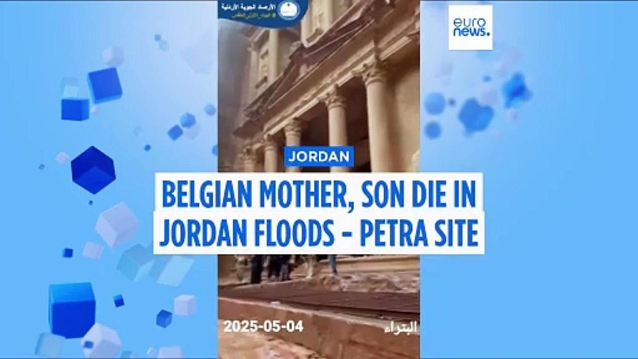 Bodies of Belgian mother and son found in south Jordan after weekend flash flooding