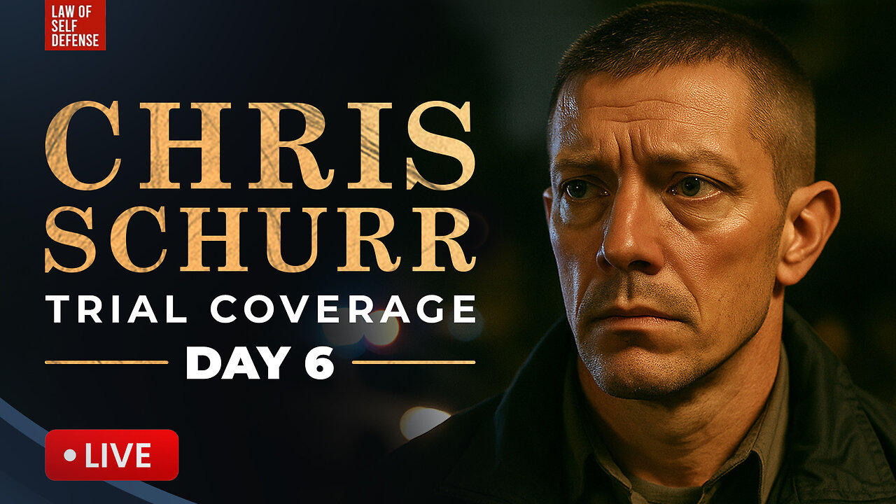 LIVE! Chris Schurr Murder Trial: Day #006