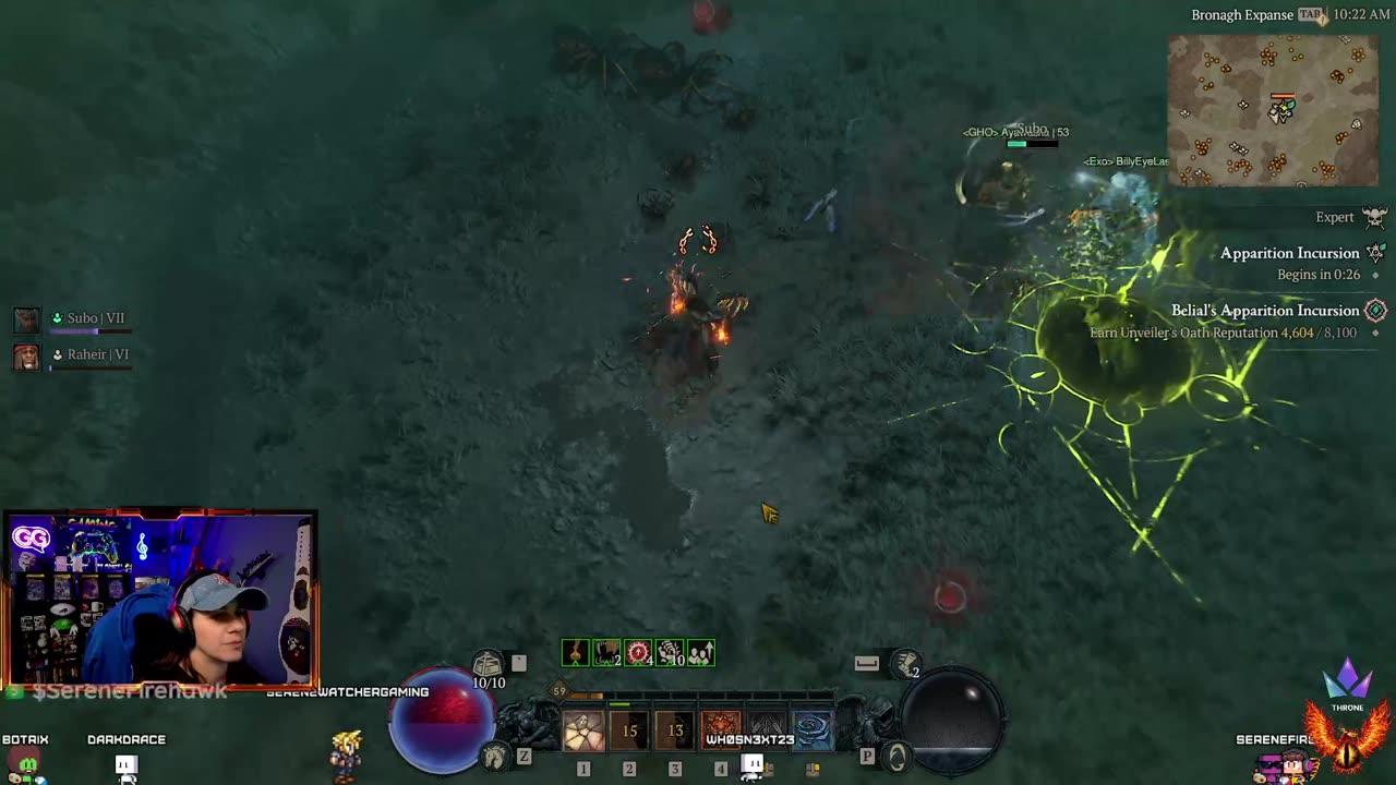 Just Another Manic Monday With Serene Diving Into S8 of #DiabloIV