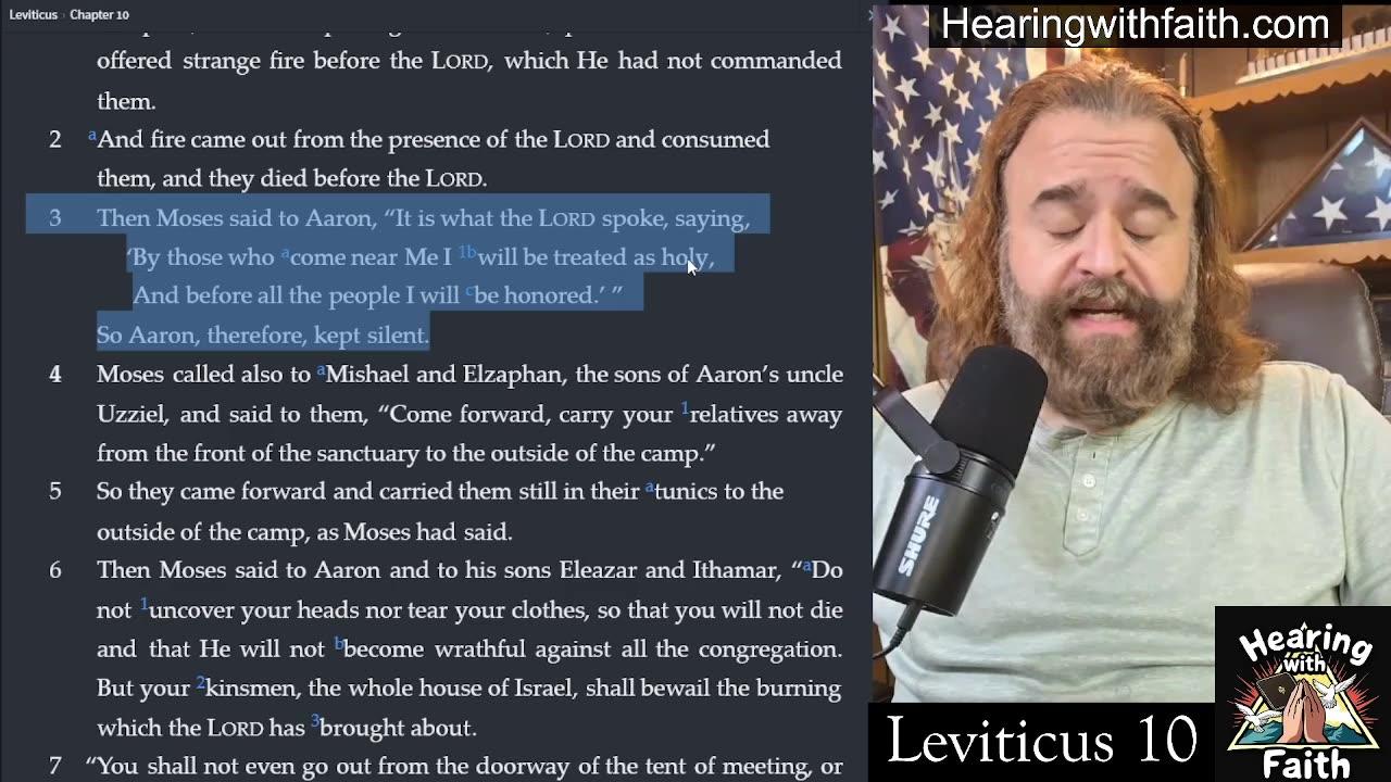 Daily Bible Study - Leviticus Chapter 10