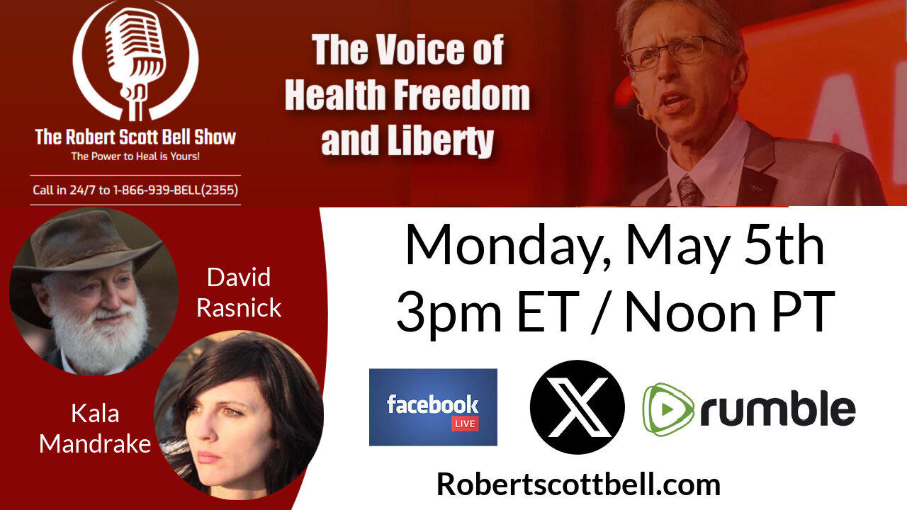 Universe 25 Experiment, David Rasnick, Kala Mandrake, Caltha Palustris, Realtime Vax Injury - The RSB Show 5-5-25