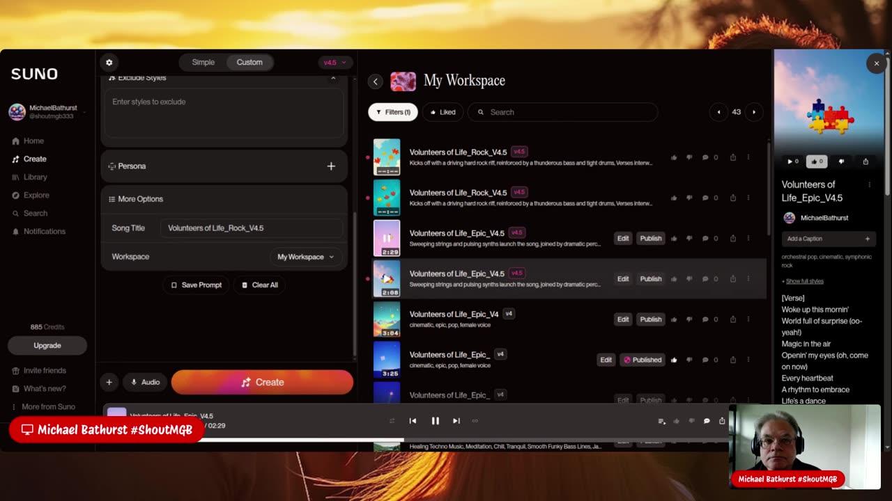 Suno V 4.5 UpGrade _NFL Insights & Ai Music.