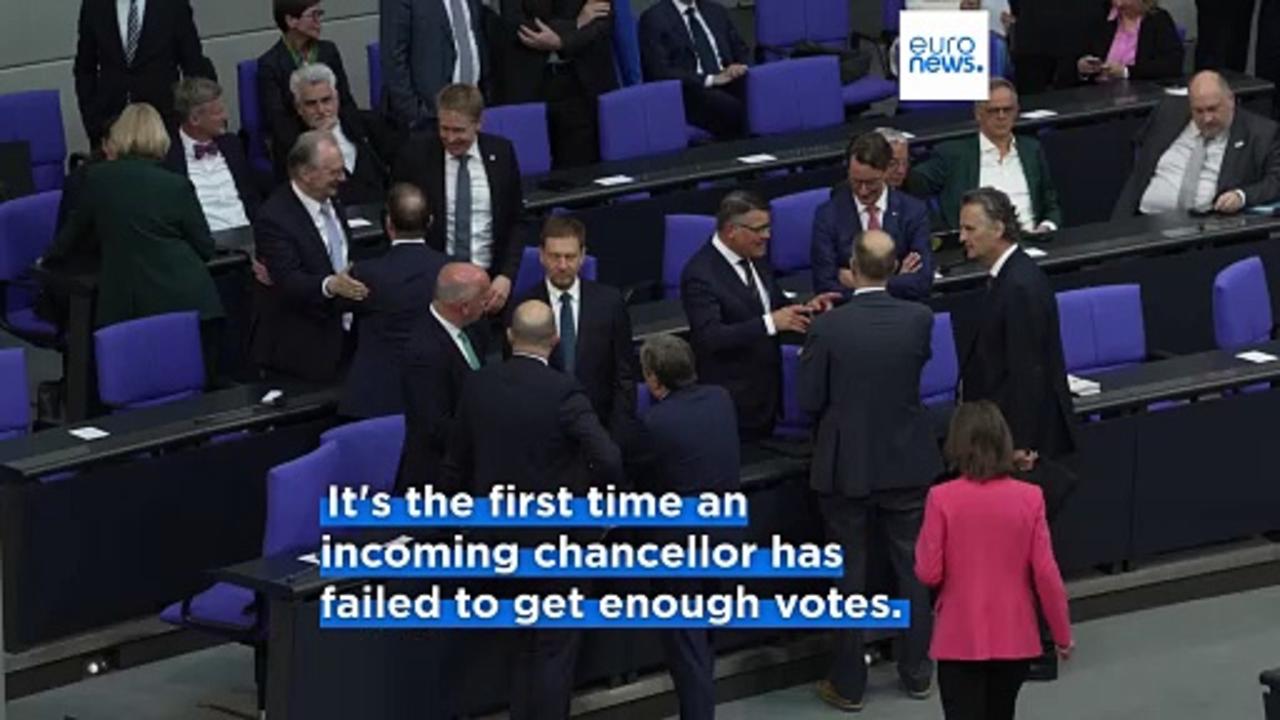 Germany's chancellor hopeful Merz fails to secure majority in first round of Bundestag vote