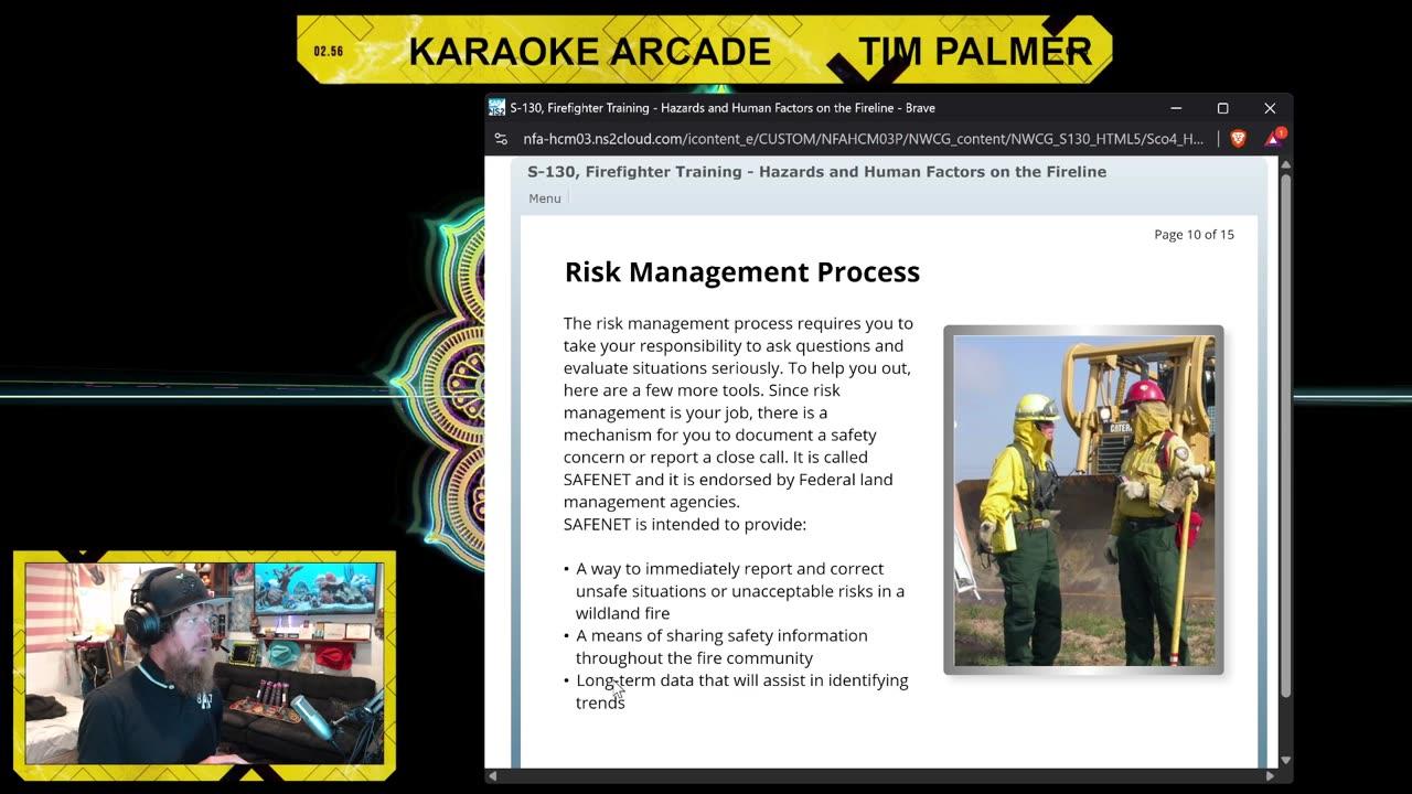 Come take S-130: FIREFIGHTER BEHAVIOR with me!