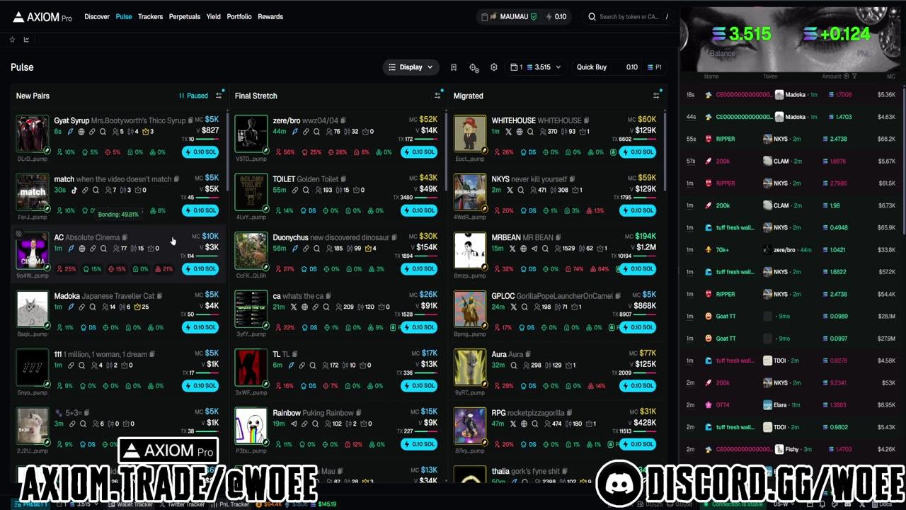 MEME COINS - 1 SOL TO 1 MILL