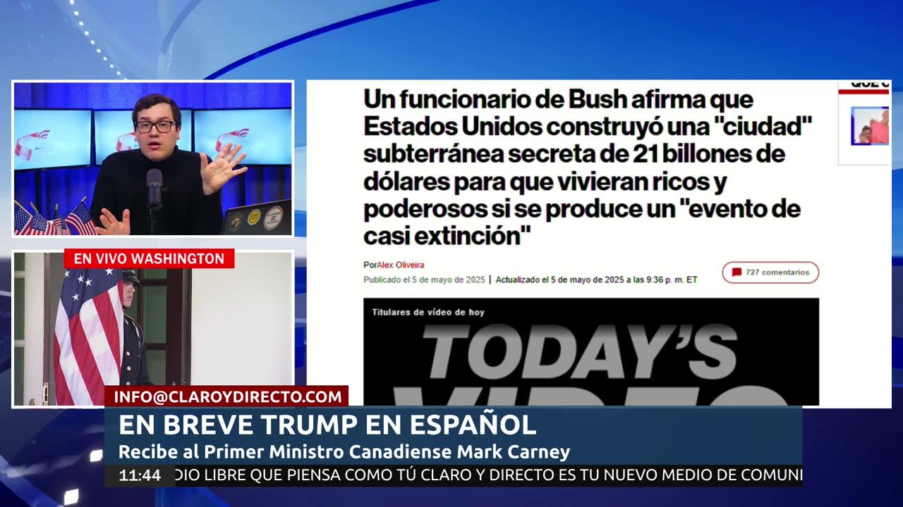 EN VIVO: Trump recibe al primer ministro de Canadá en la Casa Blanca | Transmisión en español