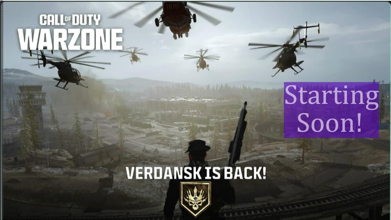 🔴 Warzone Verdansk | Blaze of Glory?