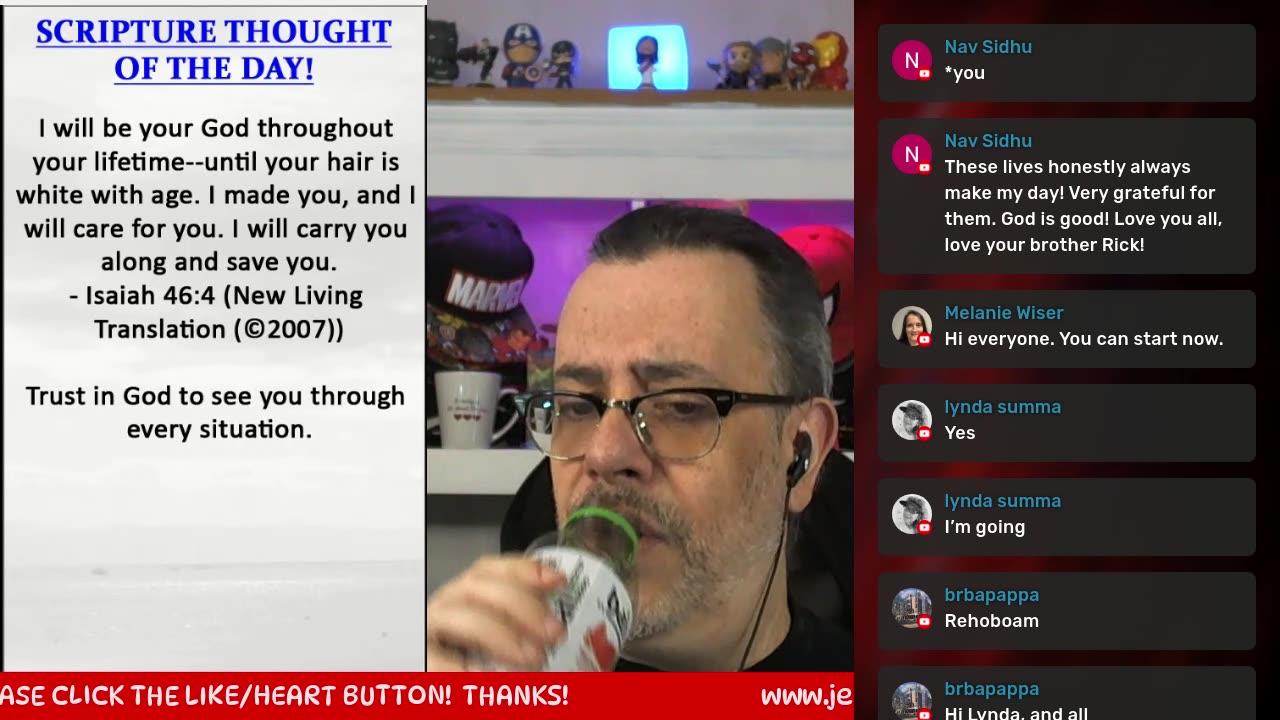 Church Daily LIVE & Trivia!