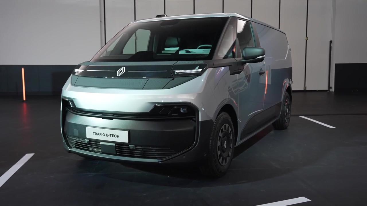 Renault Trafic E-Tech Design preview