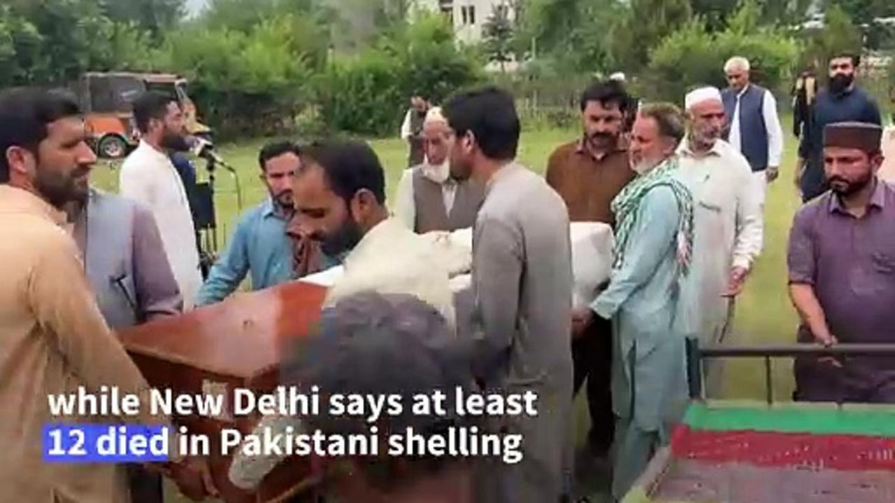 Funeral held for mosque caretaker killed in Indian strike on Pakistan-administered Kashmir