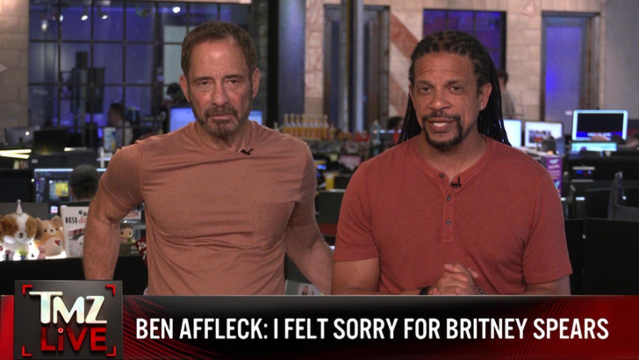 Ben Affleck Says He Felt 'Empathy' for Britney Spears While Discussing Fame | TMZ Live