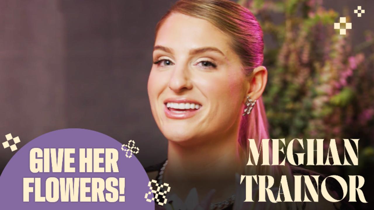 Meghan Trainor Gives Flowers To Her Mom, Talks Playing on a Youth Football Team | Women in Music 2025