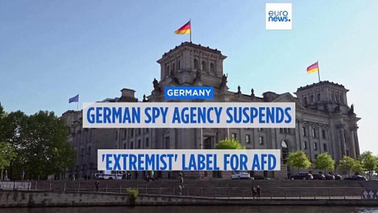 Germany's spy agency suspends 'extremist' classification for AfD party, says court