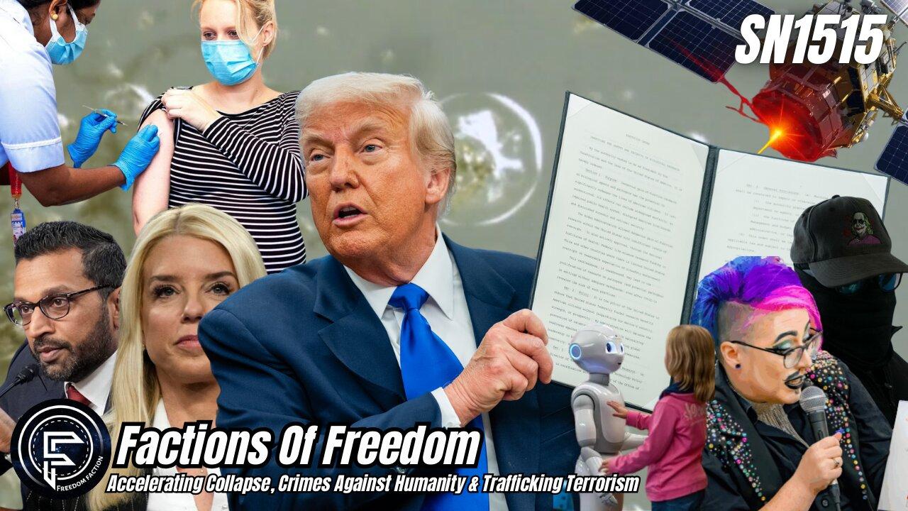 SN1515: Accelerating Collapse, Crimes Against Humanity & Trafficking Terrorism ⚠️