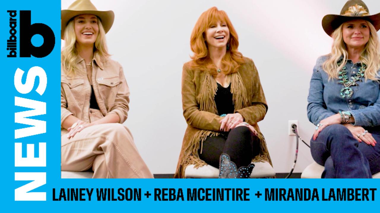 Lainey Wilson, Reba McEntire & Miranda Lambert Tease New Collab “Trailblazer” | Billboard News