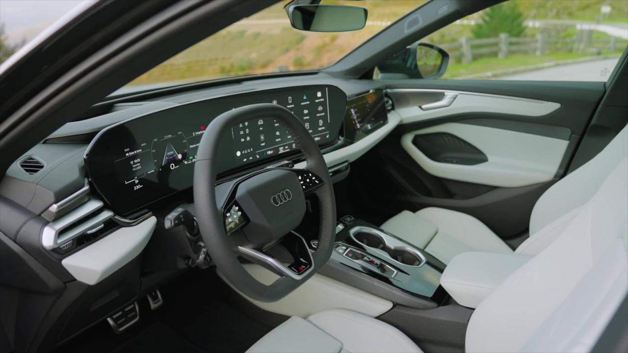 The new Audi A6 Avant Interior Design in Madeira brown