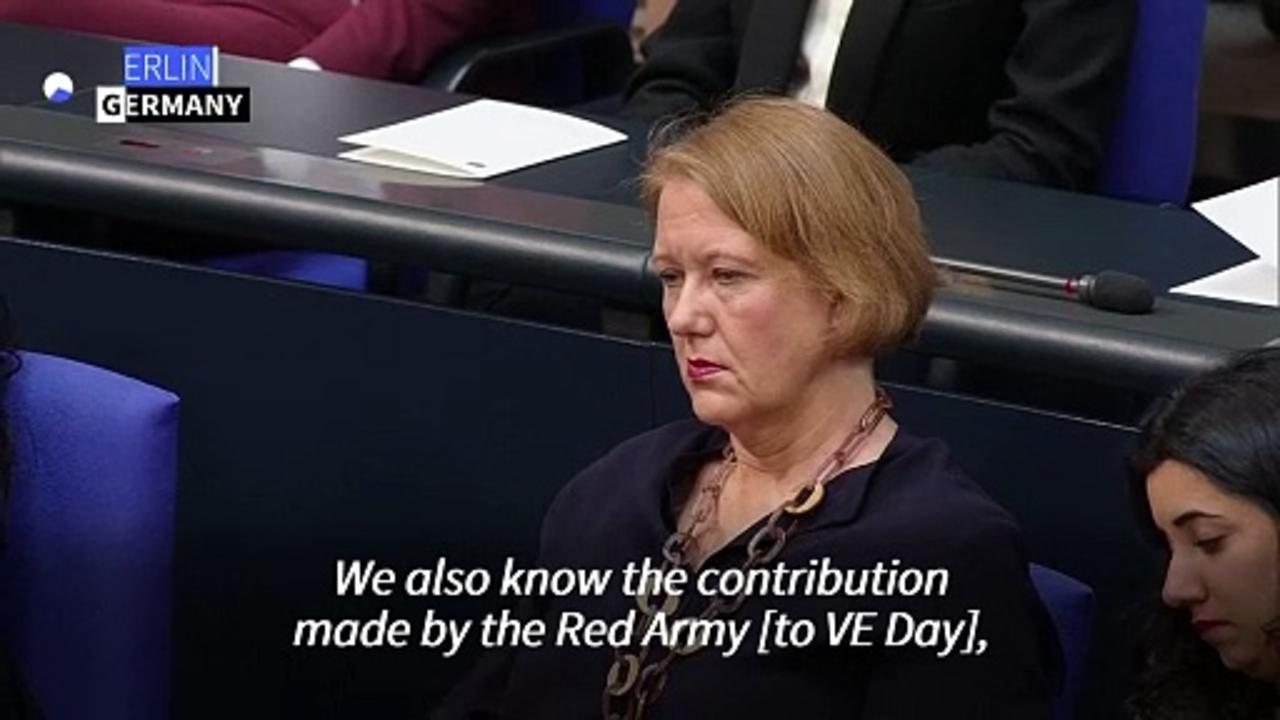 Germany slams Russian 'lies' on Ukraine in WWII commemoration