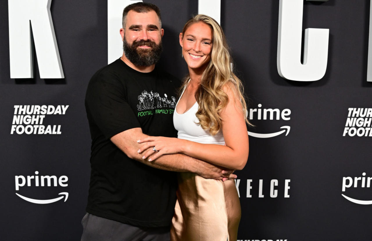 Kylie Kelce finds it 'very charming' that Jason Kelce struggled to date before he met her