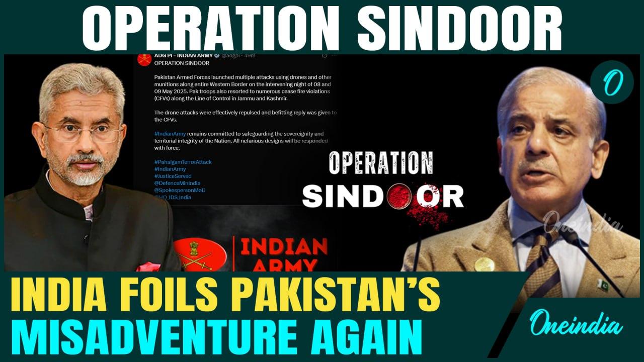 ‘All nefarious designs will..’ India Issues BIG Warning To Pakistan's Overnight Drone Strikes