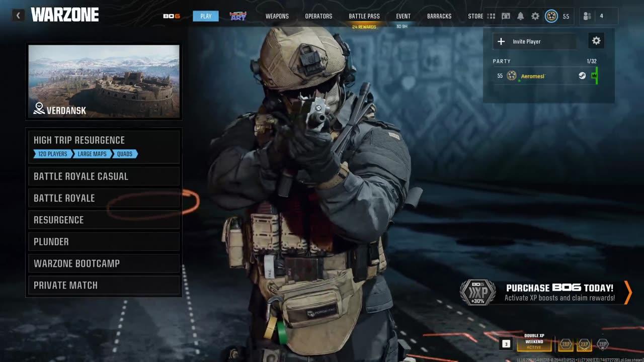 Streaming the new Warzone!