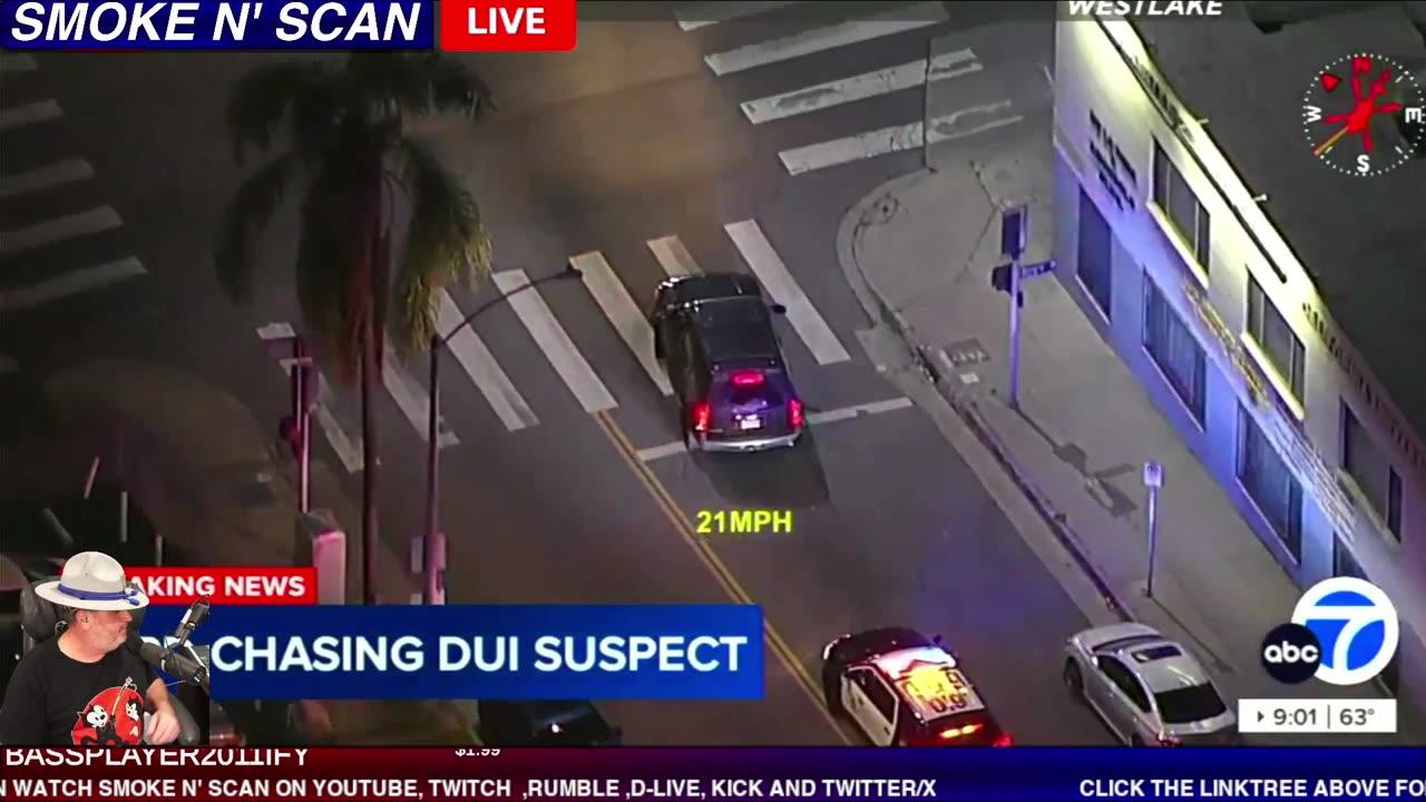 LIVE POLICE CHASE NOW OF DUI DRIVER #POLICECHASE #POLICEPURSUIT