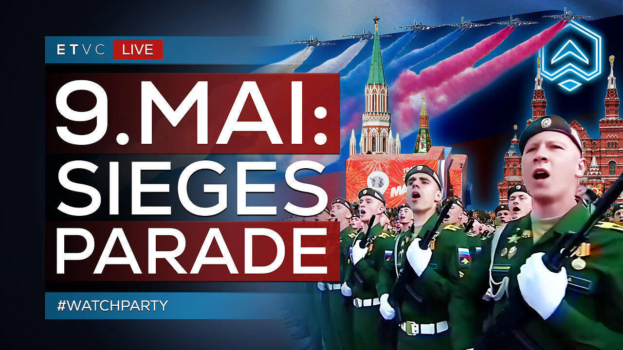 🟥 9. MAI: SIEGESPARADE | LIVE | #WATCHPARTY