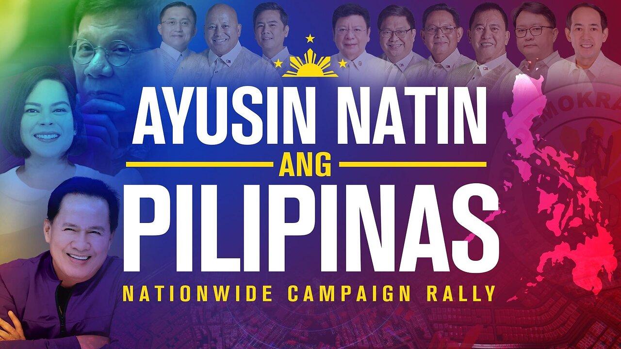 LIVE: Ayusin natin ang Pilipinas Nationwide Campaign Rally | May 9, 2025