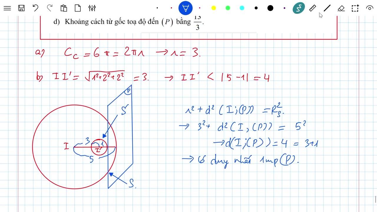 MB7 - Bài toán về khoảng cách trong không gian - Câu 1-25