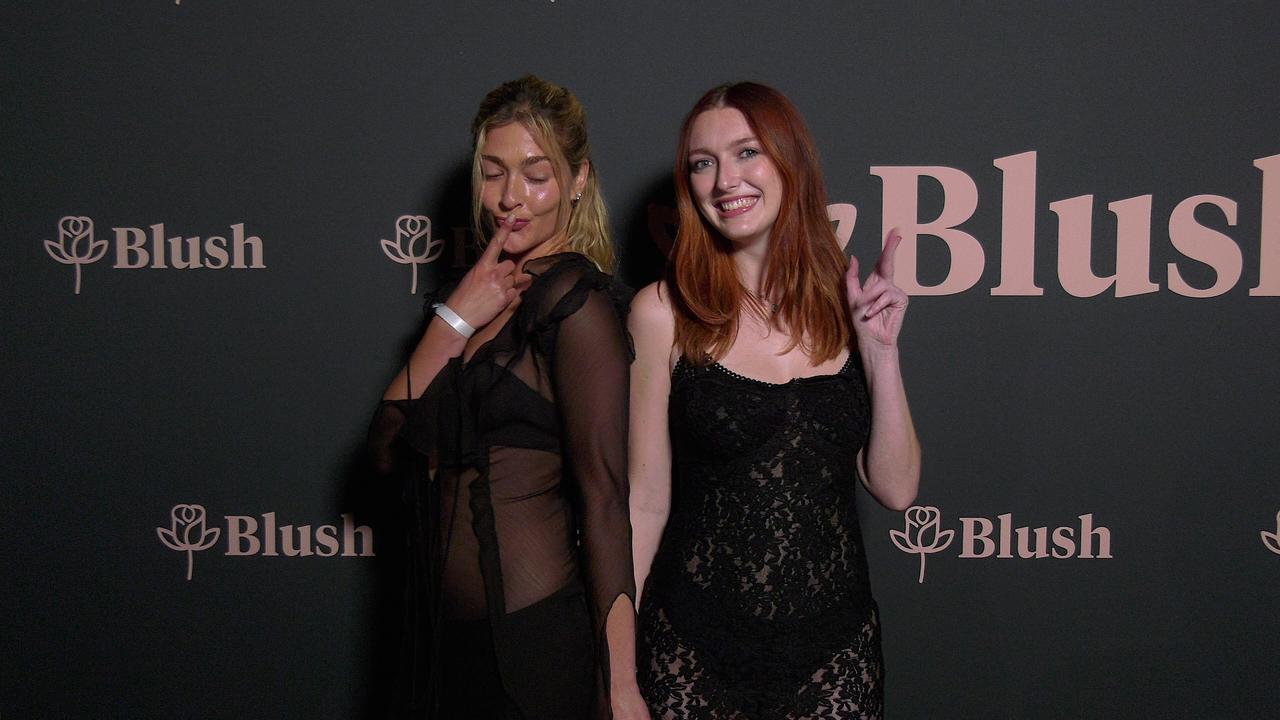 Stav Shely and Annika Ross attend the Blush x Daily Front Row 'Sounds of Summer' red carpet