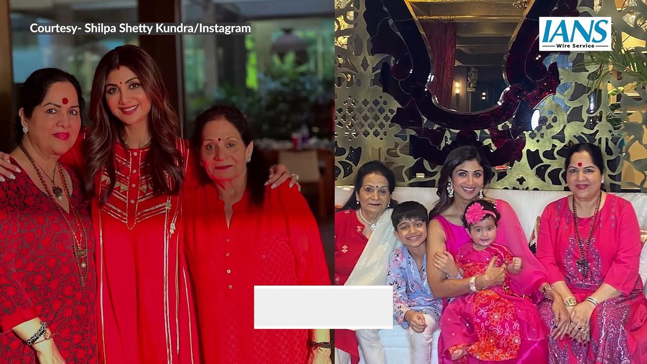 Shilpa Shetty और Shamita Shetty ने खास अंदाज में मनाया Mother’s Day