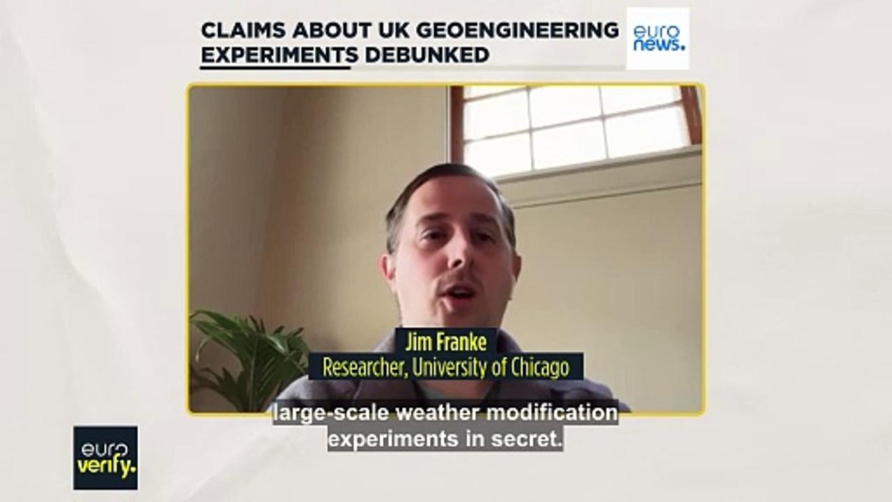 Fact-checking claims about the UK's geoengineering experiments