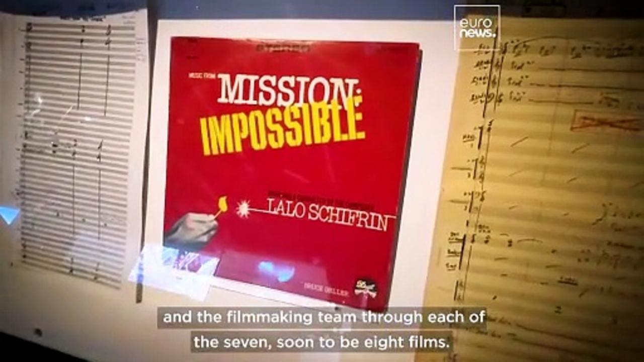 Stunts and props from Tom Cruise's Mission: Impossible series go on display in New York