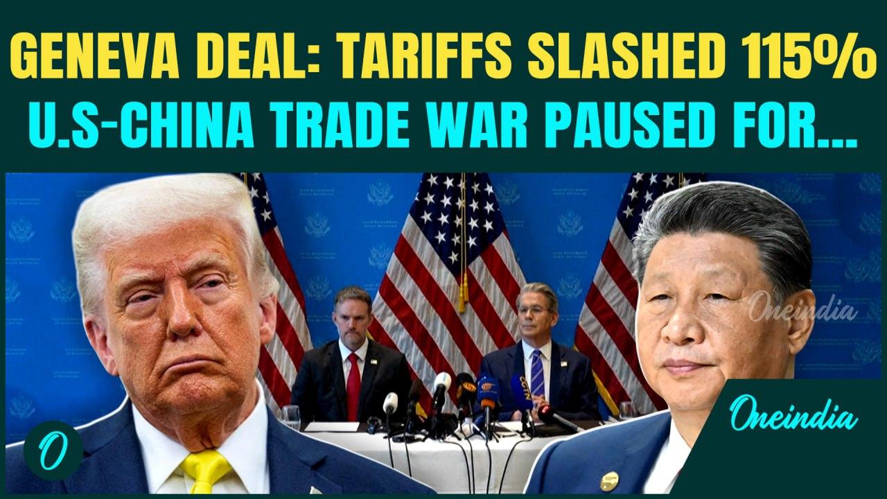 U.S Officials' Press Conference in Geneva: Greer & Bessent Announce 115%Tariff Rollback-90-Day Pause