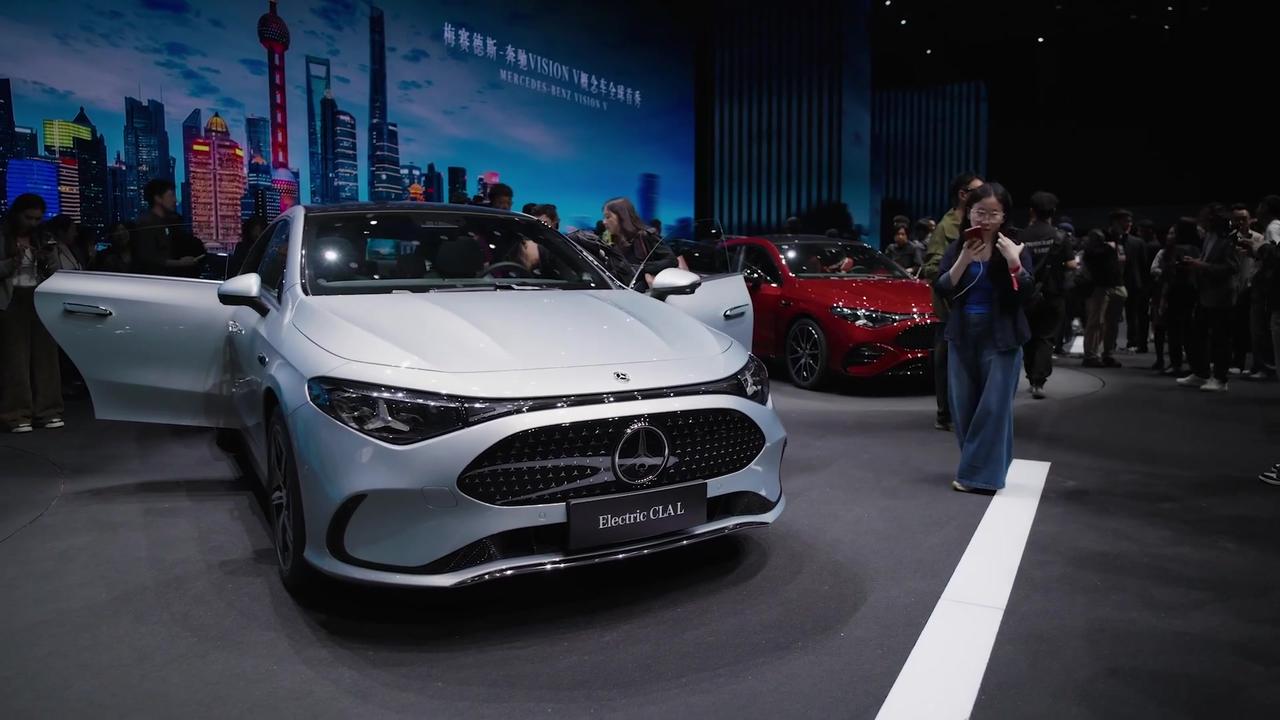Mercedes Benz Stand at Auto Shanghai 2025