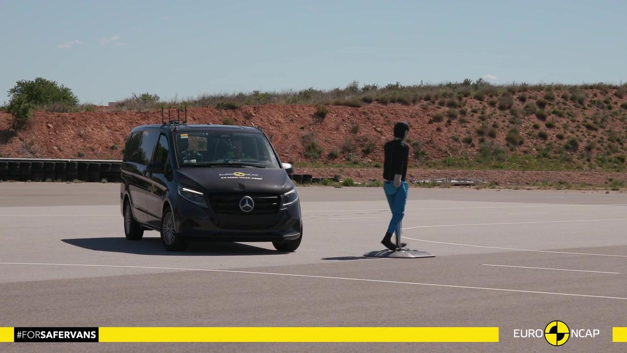 Mercedes-Benz Vito - Commercial Van Safety Tests - 2025