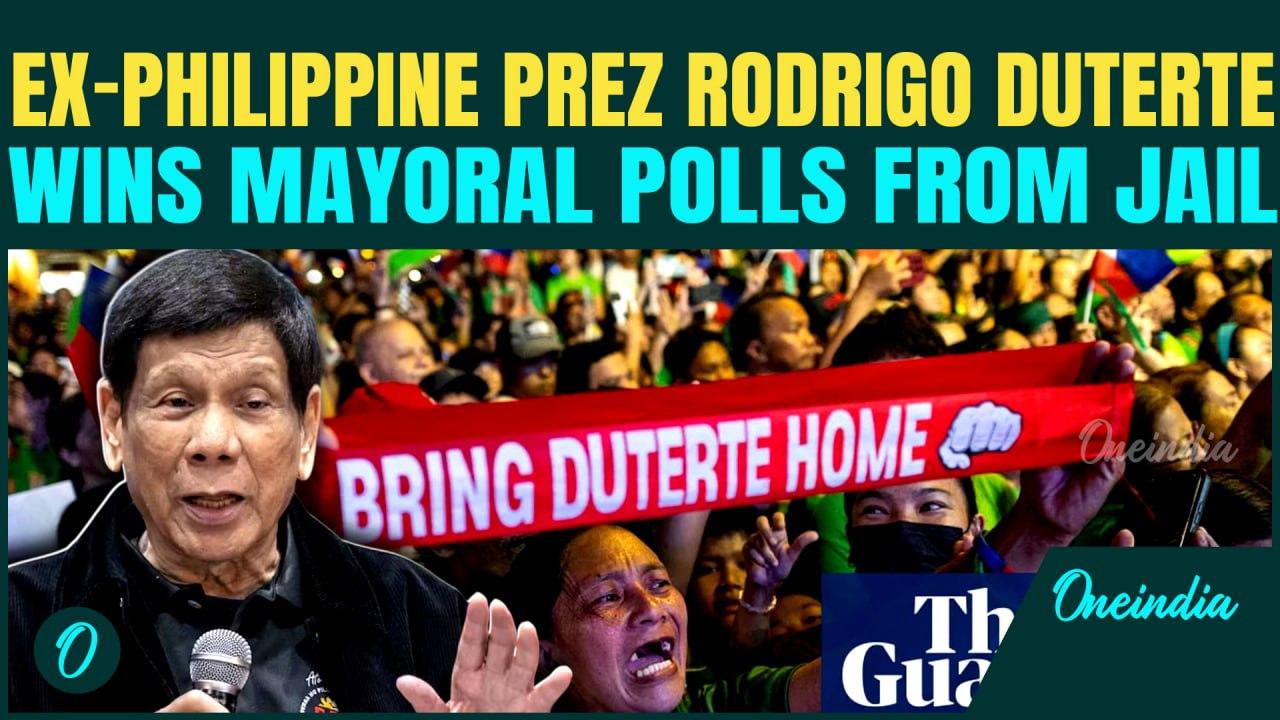 Rodrigo Duterte Storms Back to Power From Jail: Ex-Philippines President Wins Davao Mayoral Race