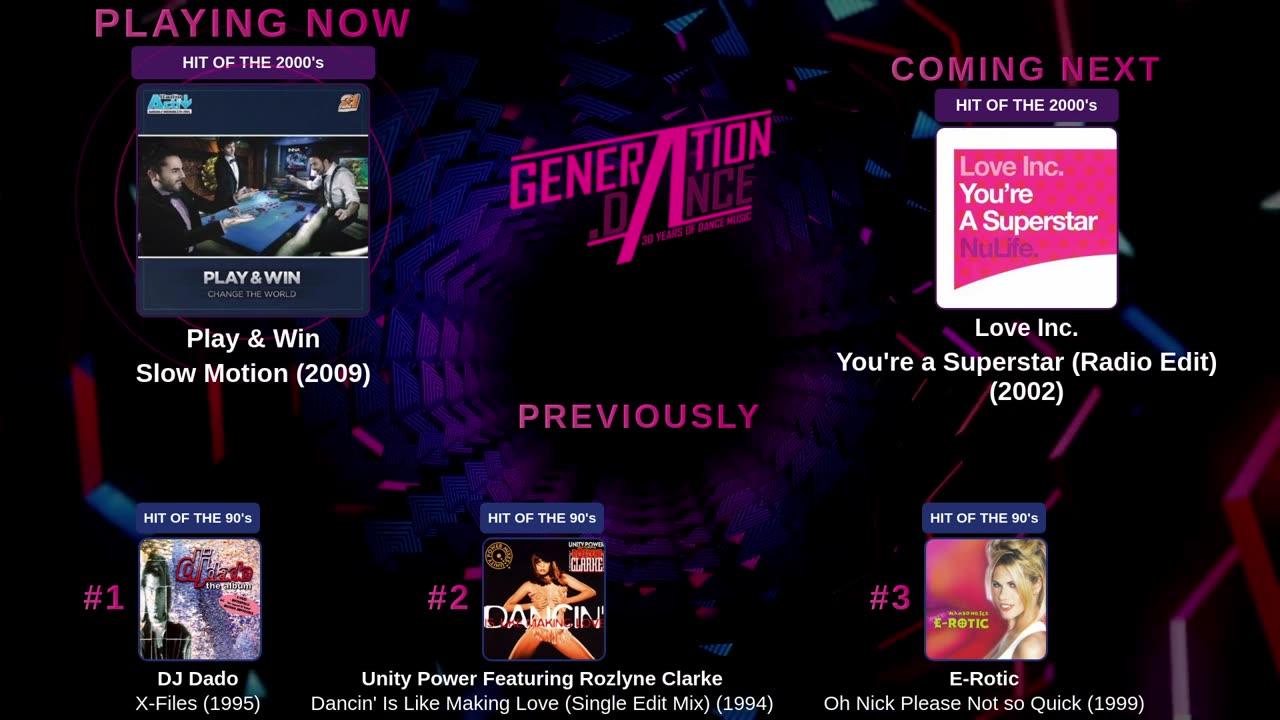 Generation Dance Radio - EDM, Dance, Eurodance, Trance, House, Hands up