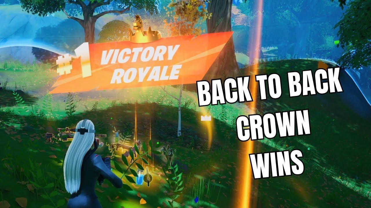 -Fortnite- Grinding back to back crown wins
