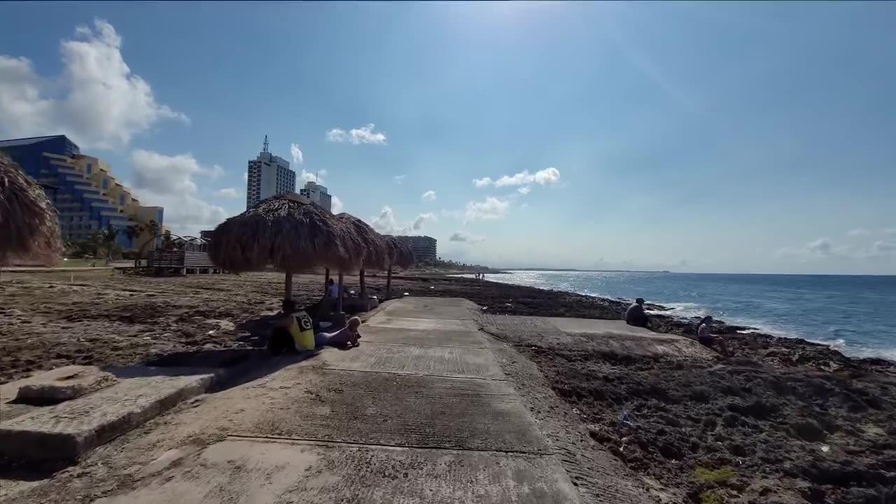 Cuba travel video | Real streets of Havana Cuba (ASMR City Sounds)