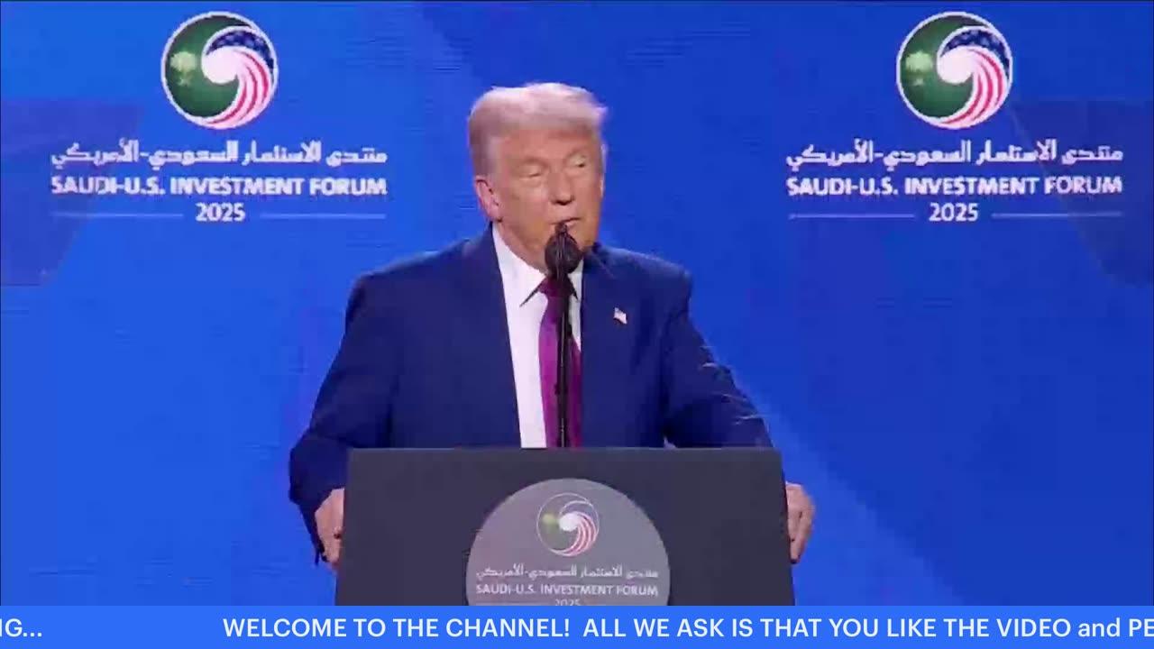 LIVE!!! President Trump Participates in a U.S.-Saudi Investment Forum