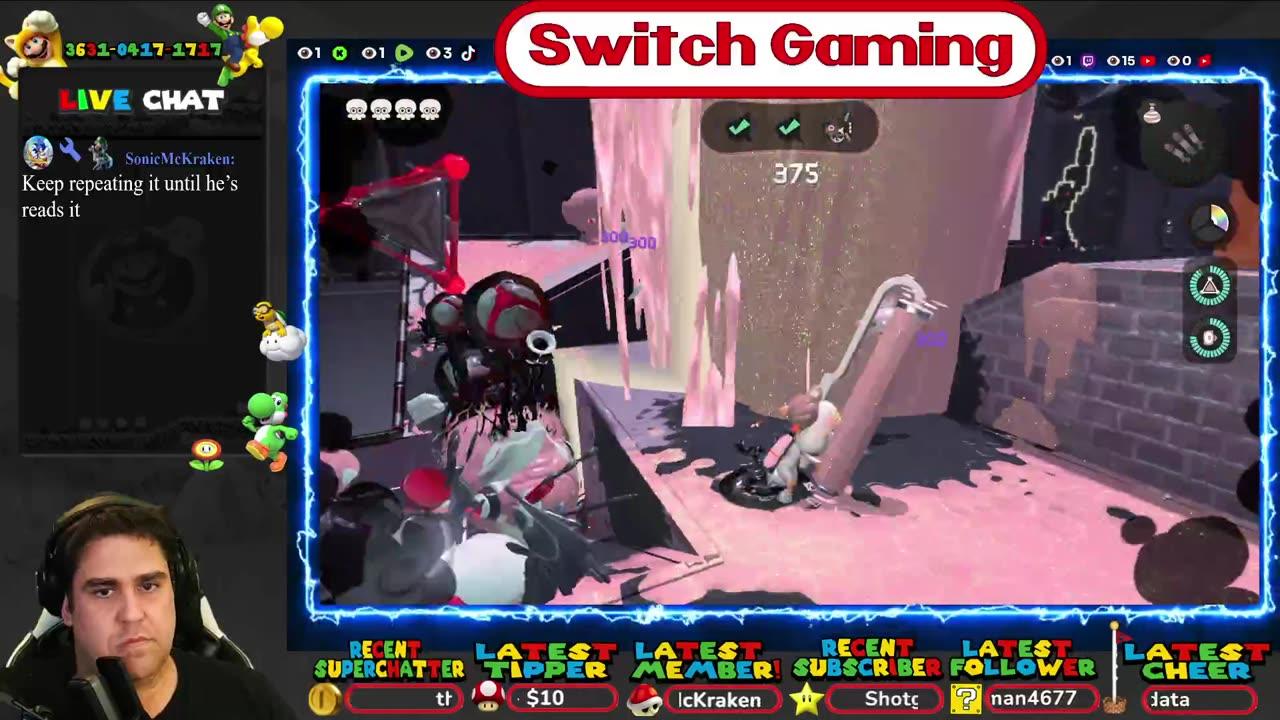 Splatoon 3 Turf War Gameplay *LIVE*