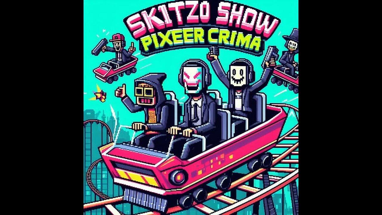 🎢 **Skitzo Show: Pixel & Crime Rollercoaster Mania** 🕶️