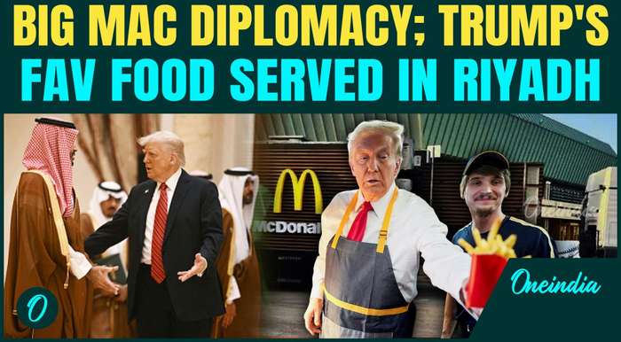 Trump Gets Custom McDonald's Truck from Friend MBS in Riyadh But Did He Reject It Like Saudi Coffee?