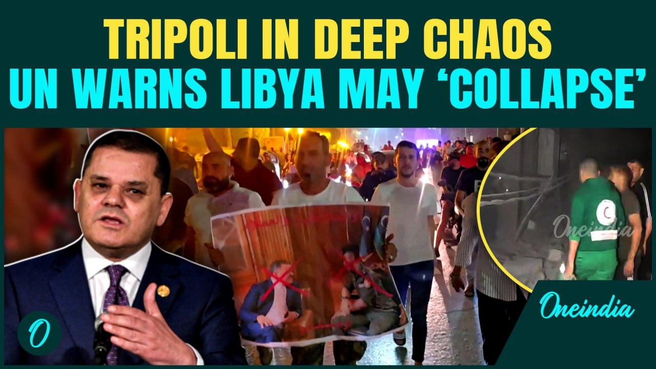 Major CHAOS Erupts in Libya As Protesters Demand PM Dbeibah's Resignation Amid Deadly Clashes