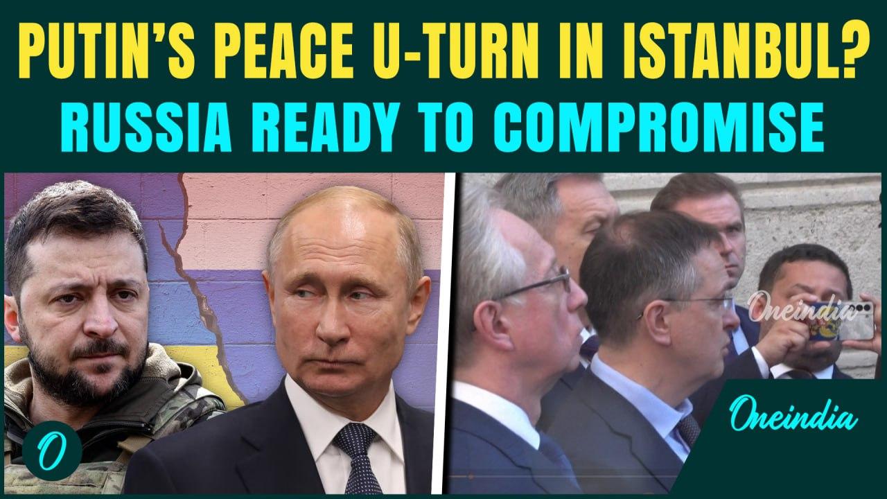 Russia-Ukraine Istanbul Talks BREAKING: Putin Ready For a Compromise With Zelensky? Russia’s U-Turn?