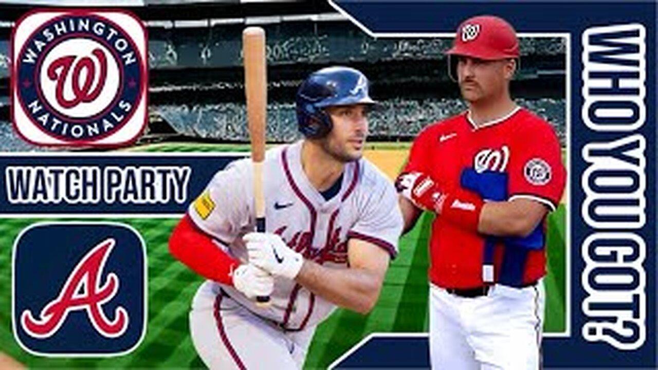 Washington Nationals vs Atlanta Braves | Live Play by Play | 3D Simulation | #mlb Game 5-15-25 βΎπ₯