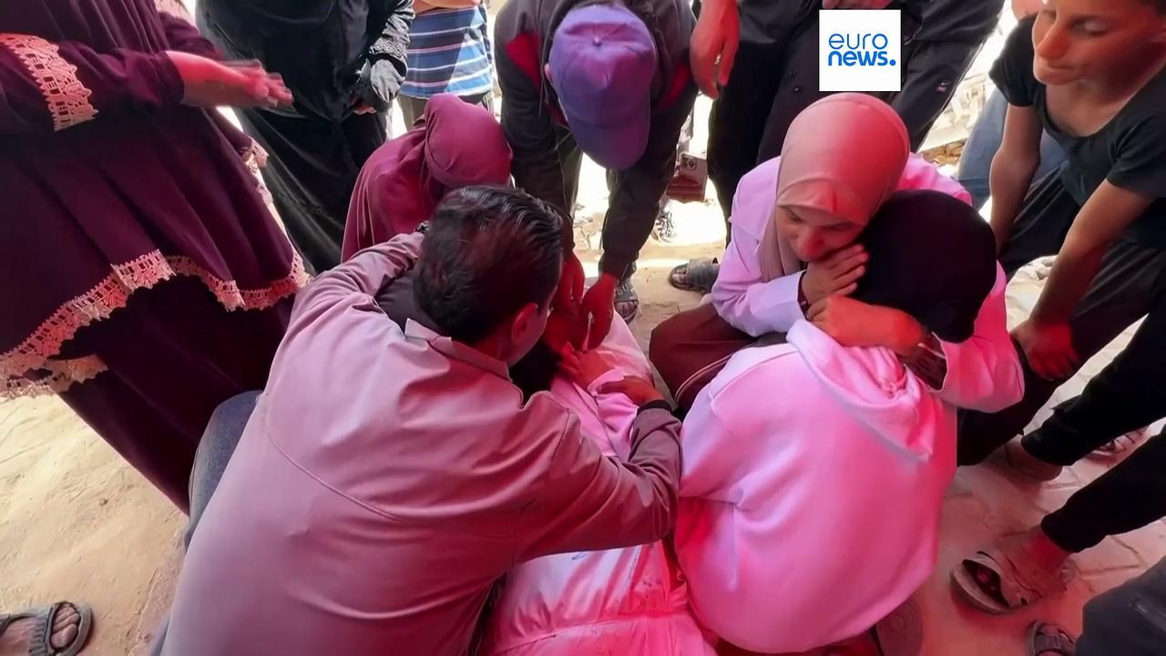 At least 82 dead in Gaza after Israeli airstrikes, hospitals say
