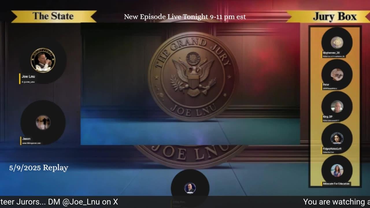 The Grand Jury- Friday Night Videos REPLAY